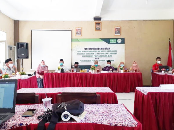 Pembinaan Yayasan Pengelola Pendidikan Ma'arif NU (YPPMNU) bagi Guru dan Karyawan SMK Ma'arif NU 2 Ajibarang, STIKES Ibnu Sina Ajibarang, dan Pengurus PP Modern Ibnu Sina Ajibarang