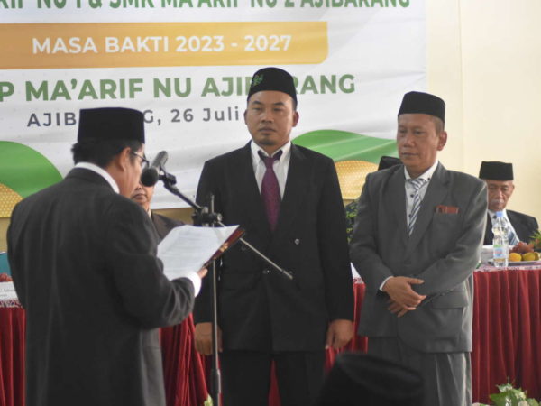 Pelantikan Kepala Sekolah SMK Ma'arif NU 2 Ajibarang